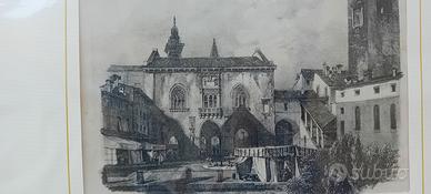 stampa antica di Bergamo rarissima 