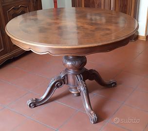Tavolo tondo radica