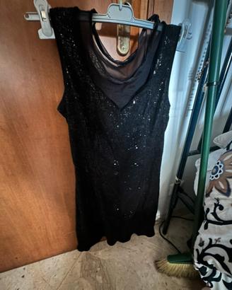 Vestito intimissimi - nero brillantato - tg44tg 44