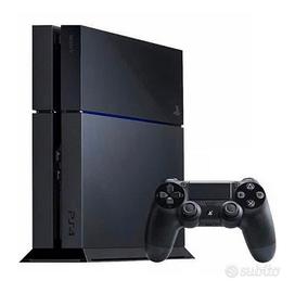 ps4 slim 1tera byte nuova con scatola e 6 giochi 