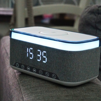 Orologio Sveglia Digitale con Caricatore Wireless