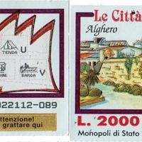 28 gratta e vinci usati da collezione