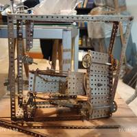 Vecchio MECCANO tre scatole + MECCANO in plastica