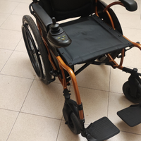 Sedia a rotelle elettrica.Gima