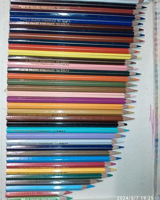 36 Pastelli Giotto Supermina Made in Italy 1990
