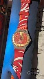 Orologio Swatch "Rocking Rooster" Capodanno Cines