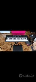 Tastiera digitale Pianoforte + sgabello, custodia
