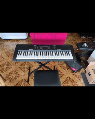 Tastiera digitale Pianoforte + sgabello, custodia