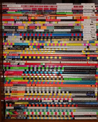 Collezione Wired Italia 51 numeri (2011-2015)