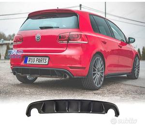 DIFFUSORE VOLKSWAGEN VW GOLF 6 LOOK GTI USCITA DA 