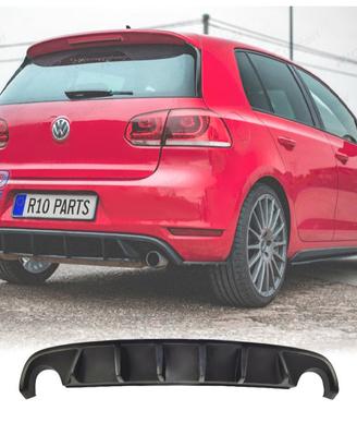DIFFUSORE VOLKSWAGEN VW GOLF 6 LOOK GTI USCITA DA 