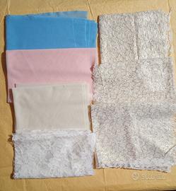 Scampoli di maglina e pizzo