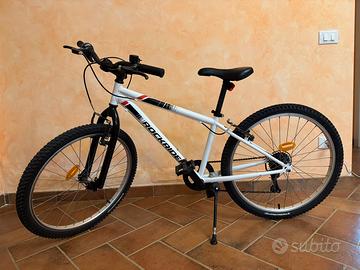 Mountain bike MTB Rockrider ST 100 24” Bianca