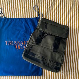 Zaino trussardi jeans verde