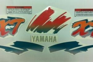 ADESIVI YAMAHA XT 600 3TB anno 1991 modello bianco