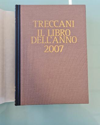 Treccani il libro dell'anno 2007 Nuovo