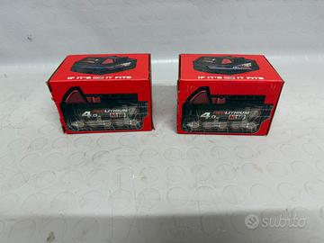 Batterie milwaukee m18 da 4 ah NUOVE!