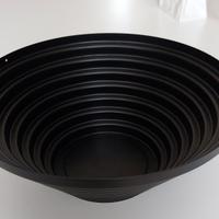 Alessi cestino ciotola fruttiera vaso Maya acciaio