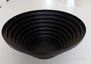 Alessi cestino ciotola fruttiera vaso Maya acciaio