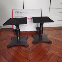 Coppia Stand supporti casse monitor