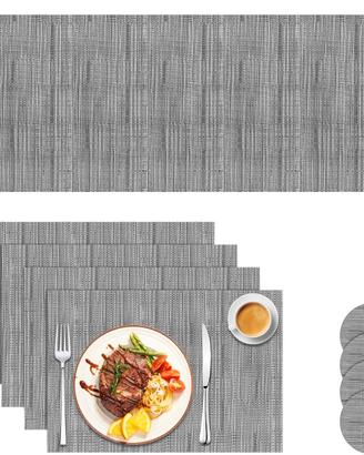 NUOVO-Tovagliette Americana Set 9 Pezzi