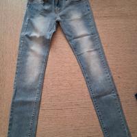 jeans skinny ragazza tg s/40