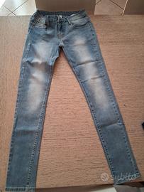 jeans skinny ragazza tg s/40