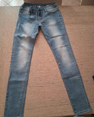 jeans skinny ragazza tg s/40