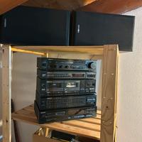 Stereo Hi-Fi Kenwood modulare + Piastra CD Sony