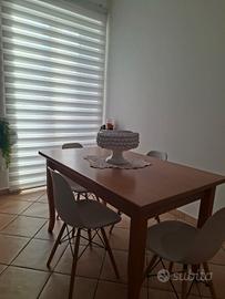 tavolo per sala da pranzo + 4 sedie 