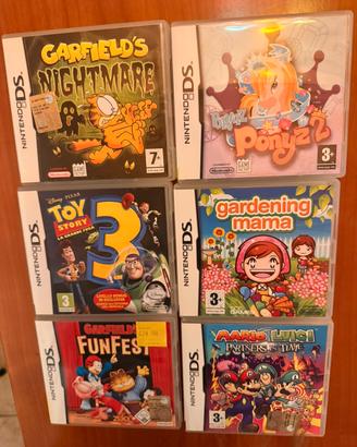 Scatole giochi nintendo DS