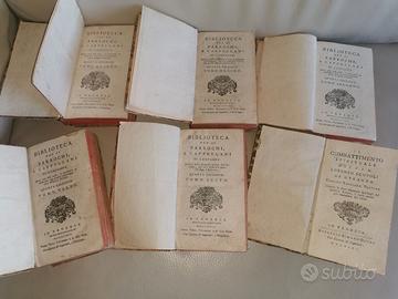 5 Libri antichi 1789- 1 Libro antico  anno 1761