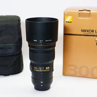 Nikon AF-S 300mm f/4 E PF ED VR pari al nuovo