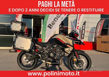 BENELLI TRK 702 X - A TASSO ZERO - con tris Valigi
