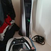 ps5 con disco con giochi