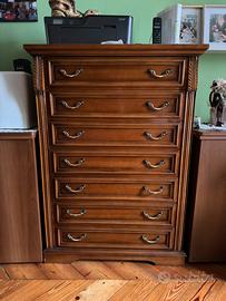 Settimino / Cassettiera classica in legno