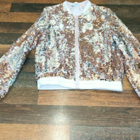Giacca glitter per ragazza taglia 128 come nuova