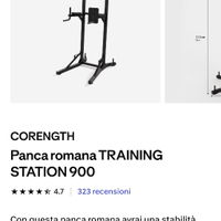 Panca romana trazioni training station 900