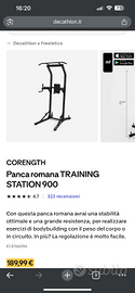 Panca romana trazioni training station 900