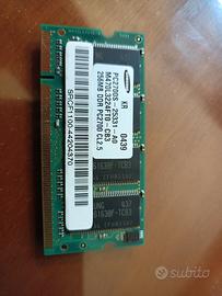 memoria RAM sodimm ddr