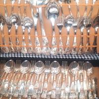 doppio servizio in argento 