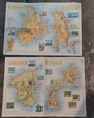 Mappe isole Sardegna