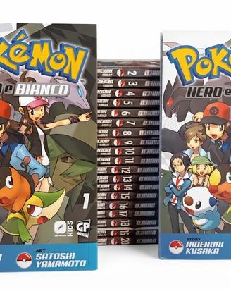 Pokemon Bianco e Nero Manga 1-20 completa