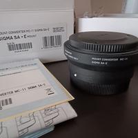 CONVERTITORE SIGMA MC-11 SA E-MOUNT