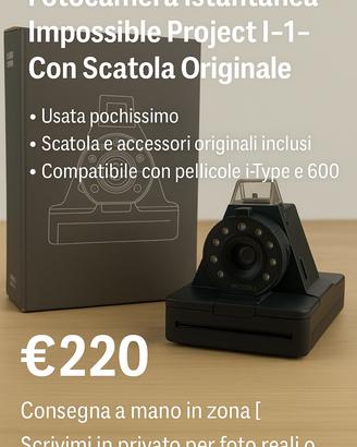 Polaroid impossible project i-1