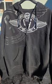 Felpa Gibson nera originale nuova