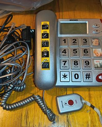 Telefono con telesoccorso Brondi Super bravo plus