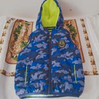 smanicato blukids 30-36 mesi camo e giallo fluo