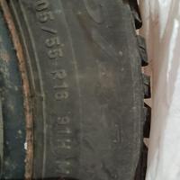 4 GOMME INVERNALI CON CERCHIONI