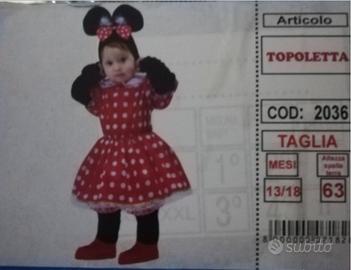 Vestito carnevale Topolina